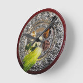 ペサック – 過ぎ越し – 時間 ラウンド壁時計 (傾斜)