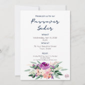 ペサッハパスソーバーセダーカスタム招待状 サンキューカード (裏面)