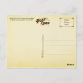 ペサニアスのギリシャの記述の写本 ポストカード (裏面)