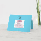 ペサハ Pesach 過ぎ越しの祭り Exodus カード (裏面)