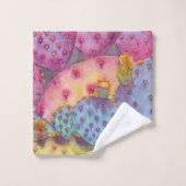 ペシかわいらしペスタオオルセット浴室用タオル バスタオルセット (ウォッシュタオル)