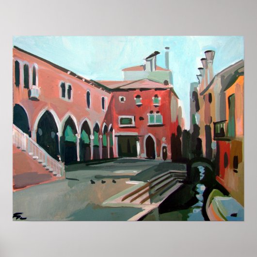 ペシェリアディリアルト絵を描ス ポスター (正面)