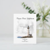 ペスカデロポイントライトハウス – はがき (スタンド正面)
