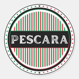 ペスカーラ市プライドエンブレム - イタリアのアイデンティティ ラウンドシール