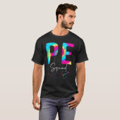 ペスクワッド絞り染め新学期体育 Tシャツ (正面フル)