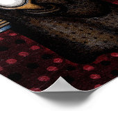 ペストおもしろいドクターとトイレ紙 ポスター (角)