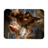 ペストで苦しむ聖ロザリーの妨害 マグネット (横)