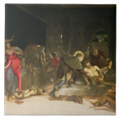 ペストを治すSt. Roch タイル (正面)