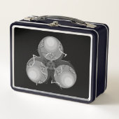 ペストウイルス生物学的災害［有害物質］ メタルランチボックス (正面)