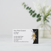 ペストコントロール名刺 名刺 (スタンド正面)