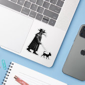 ペストドクターのチワワ シール (ノートパソコンとiPhone)