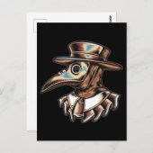 ペストドクターイラストレーションアート ポストカード (正面/裏面)