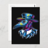 ペストドクターイラストレーション ポストカード (正面/裏面)