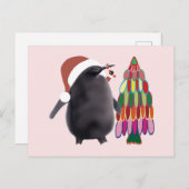 ペストペンギンのクリスマス#5 ポストカード (正面/裏面)