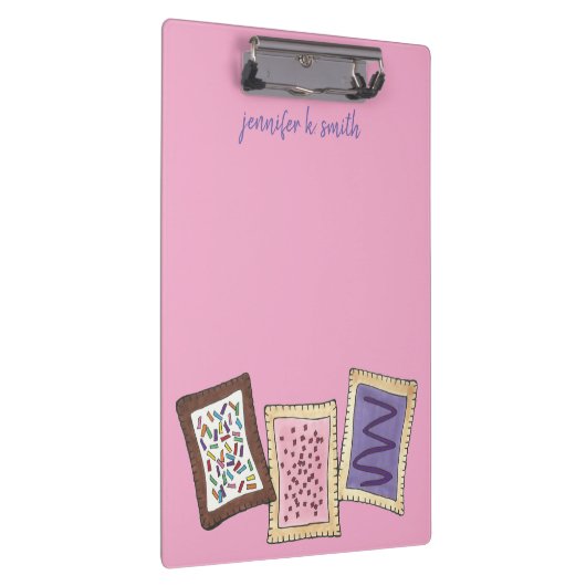 ペストリパーソナライズされたーシェフベーカリートースターペストリー クリップボード (右)