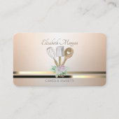 ペストリモダンーエレガントハンド工具ベーカリールミナウス 名刺 (正面)