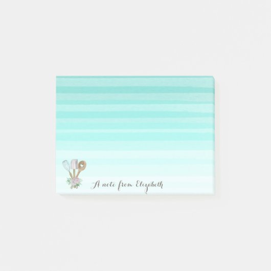 ペストリーのハンドツール水色 ポストイット (正面)