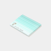 ペストリーのハンドツール水色 ポストイット (アングル)