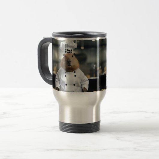 ペストリーの腕前:料理のキャピバラ トラベルマグ (正面左)