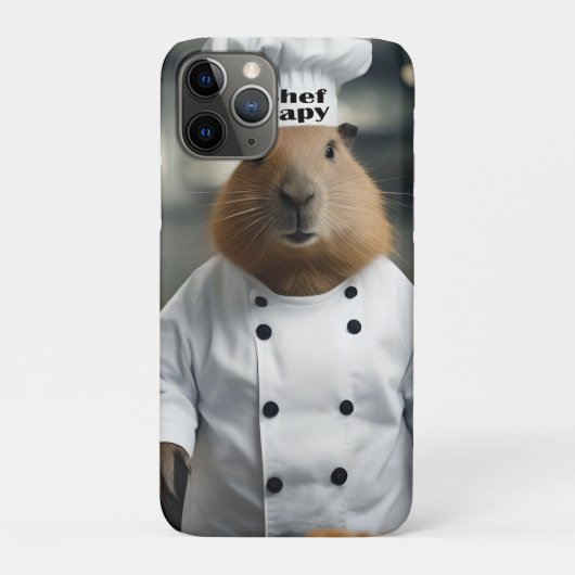 ペストリーの腕前:料理のキャピバラ Case-Mate iPhoneケース (裏)