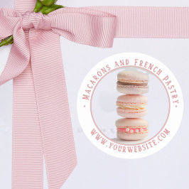 ペストリーカスタムフォトステッカー ラウンドシール