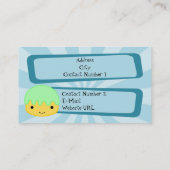 ペストリーショップの名刺 名刺 (裏面)