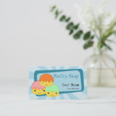 ペストリーショップの名刺 名刺 (スタンド正面)