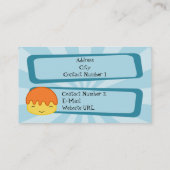 ペストリーショップの名刺 名刺 (裏面)