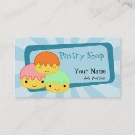 ペストリーショップの名刺 名刺