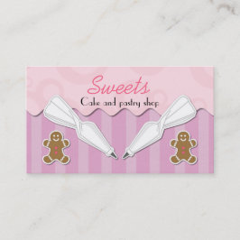 ペストリーショップの名刺 名刺