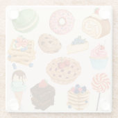 ペストリーズグラスコースター ガラスコースター (裏面)