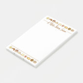 ペストリートレイクロワッサンデンマークマフィン焼いたグッズ ポストイット (アングル)