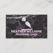 ペストリーバッグ | アイシングつや消し 名刺 (正面)