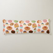 ペストリーパターン抱き枕 ボディピロー (裏面)