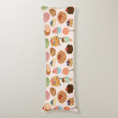 ペストリーパターン抱き枕 ボディピロー (正面縦)