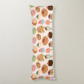 ペストリーパターン抱き枕 ボディピロー (裏面 (縦))