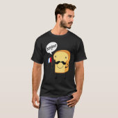 ペストリーフランスのパンcarbグルテンパティシシェフベイカー tシャツ (正面フル)