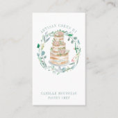 ペストリーベーカリーシェフベイカーケエレガントーク 名刺 (正面)