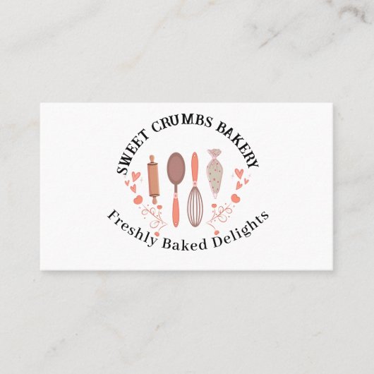ペストリーベーカリーシェフベーキング器 名刺 (正面)
