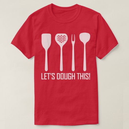 ペストリーベーキング器ベーカー焼き焼き生地Th Tシャツ (デザイン正面)