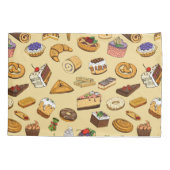 ペストリー模様 枕カバー (裏面-左)