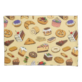 ペストリー模様 枕カバー (正面左)