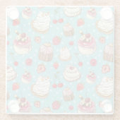 ペストリー ガラスコースター (裏面)