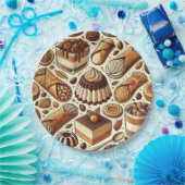 ペストリー&デザート紙プレート ペーパープレート (パーティー)