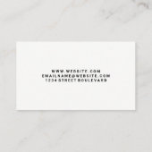 ペストリー | QRコード名刺 名刺 (裏面)