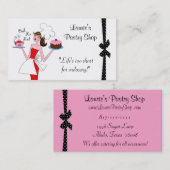 ペストリーDiva名刺 名刺 (正面/裏面)