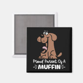 ペストリ誇りを持ったー用マフィンベーキングデザインの親 マグネット (正面/裏面)