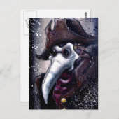 ペスト医師のポストカード ポストカード (正面/裏面)