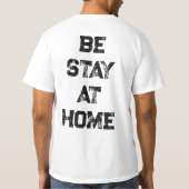 ペスト医師のTシャツ Tシャツ (裏面)