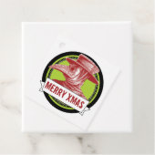 ペスト医師ギフトラベルレッドクリスマス フェイバータグ